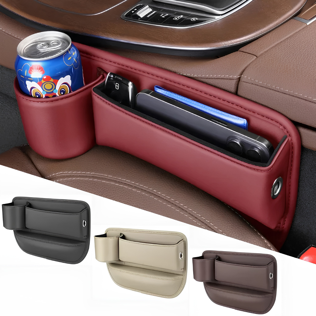 CornerFit™ Seat Gap Cup Holder & Organizer