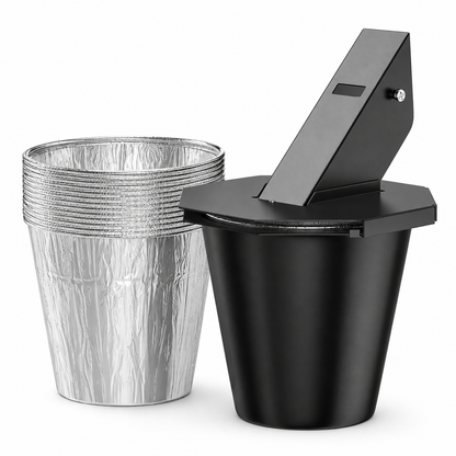 Secure-Mount Grease Bucket with Lid