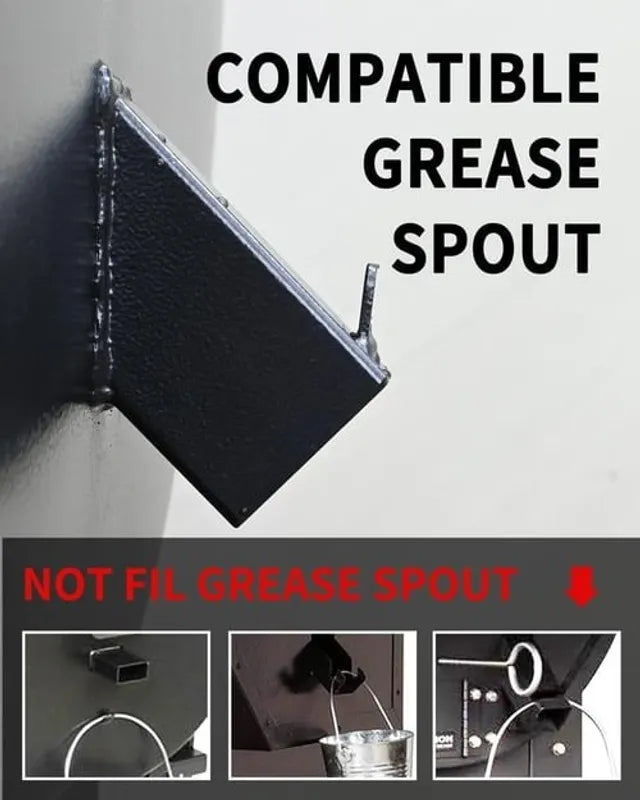Secure-Mount Grease Bucket with Lid